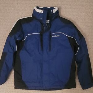 Columbia Blue and Black Jacket